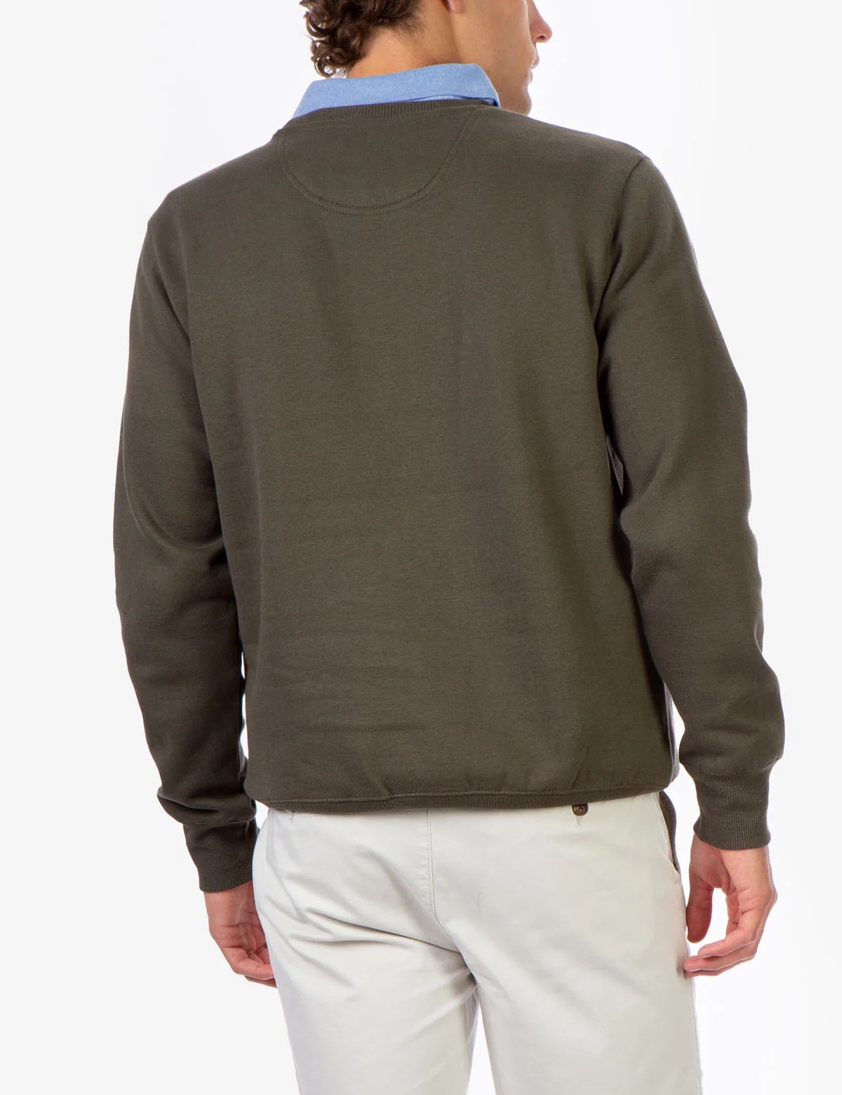 SOLID CREW NECK SWEATSHIRT - Image 10