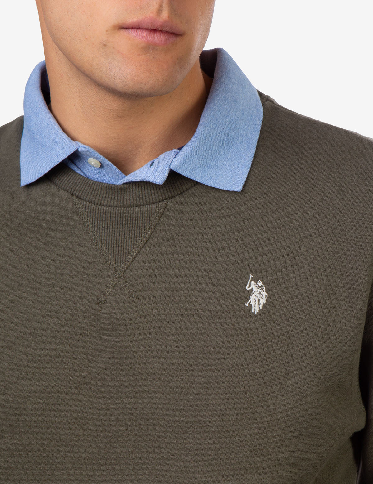 SOLID CREW NECK SWEATSHIRT - Image 11