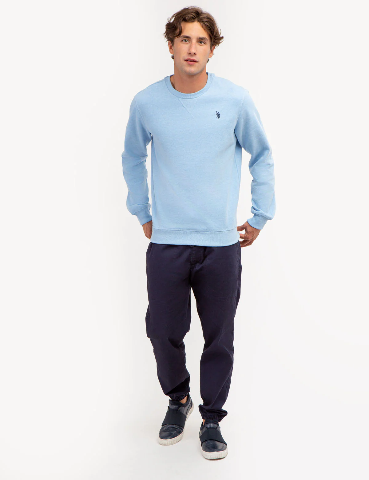 SOLID CREW NECK SWEATSHIRT - Image 18