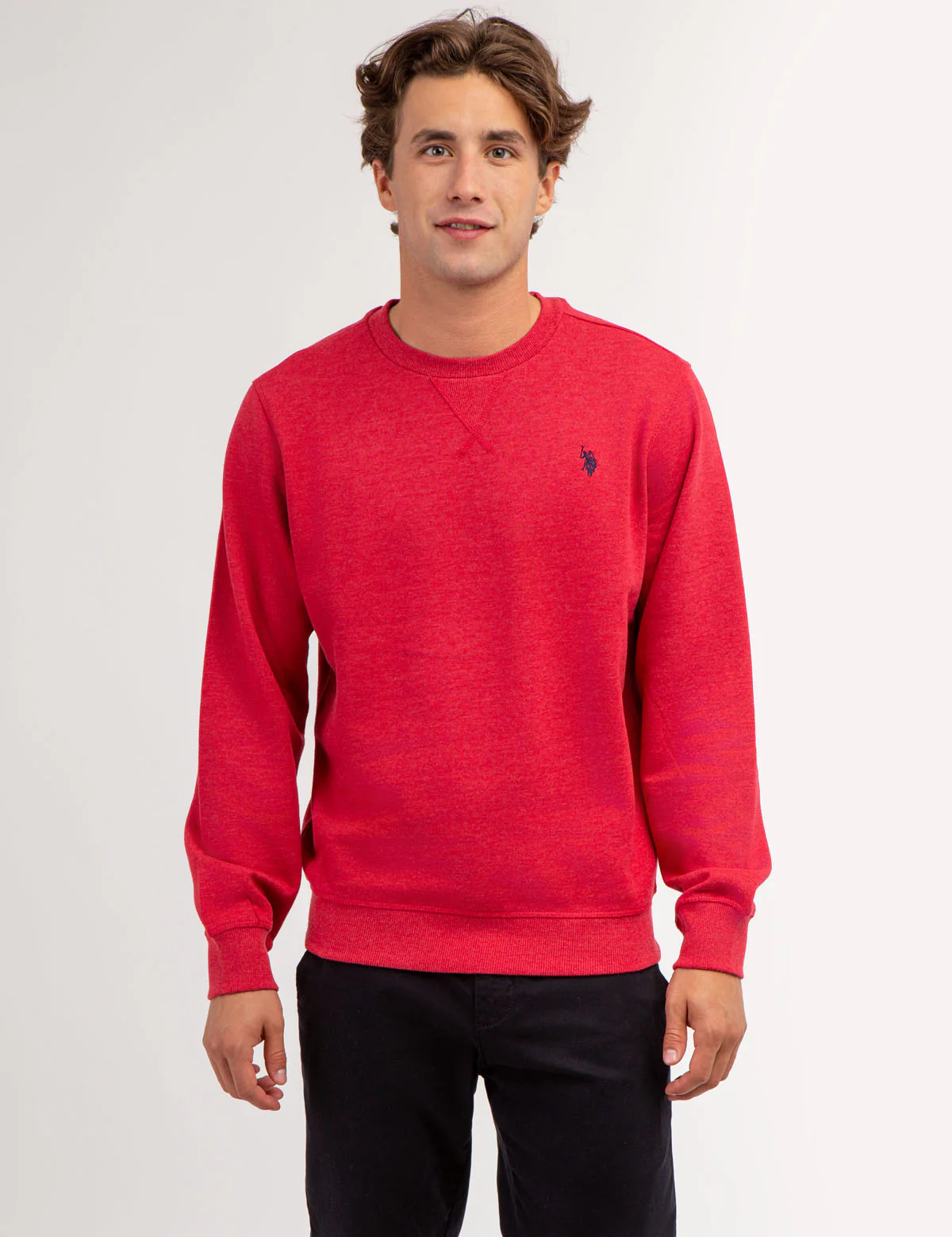 SOLID CREW NECK SWEATSHIRT - Image 4