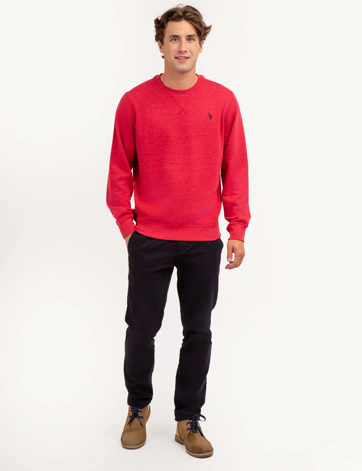 SOLID CREW NECK SWEATSHIRT - Image 5