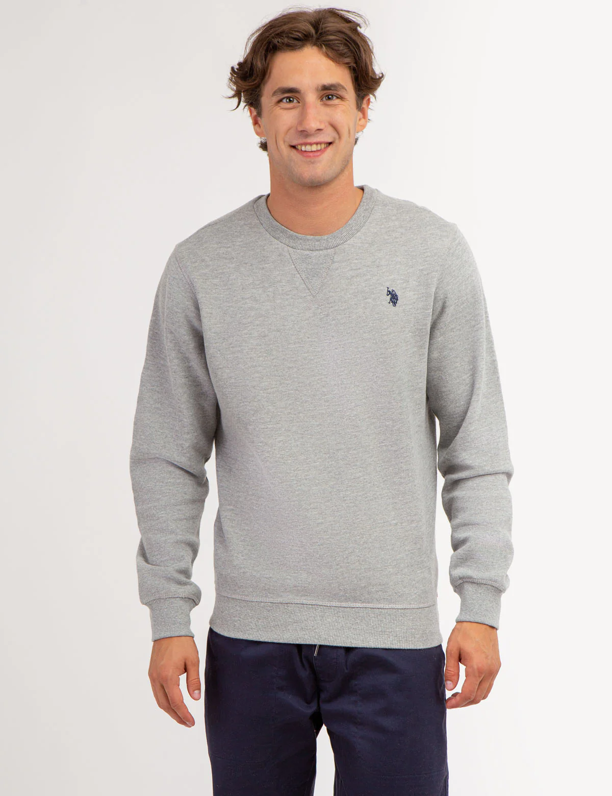 SOLID CREW NECK SWEATSHIRT - Image 7