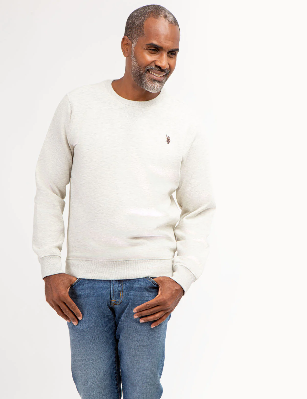 SOLID CREW NECK SWEATSHIRT - Image 9
