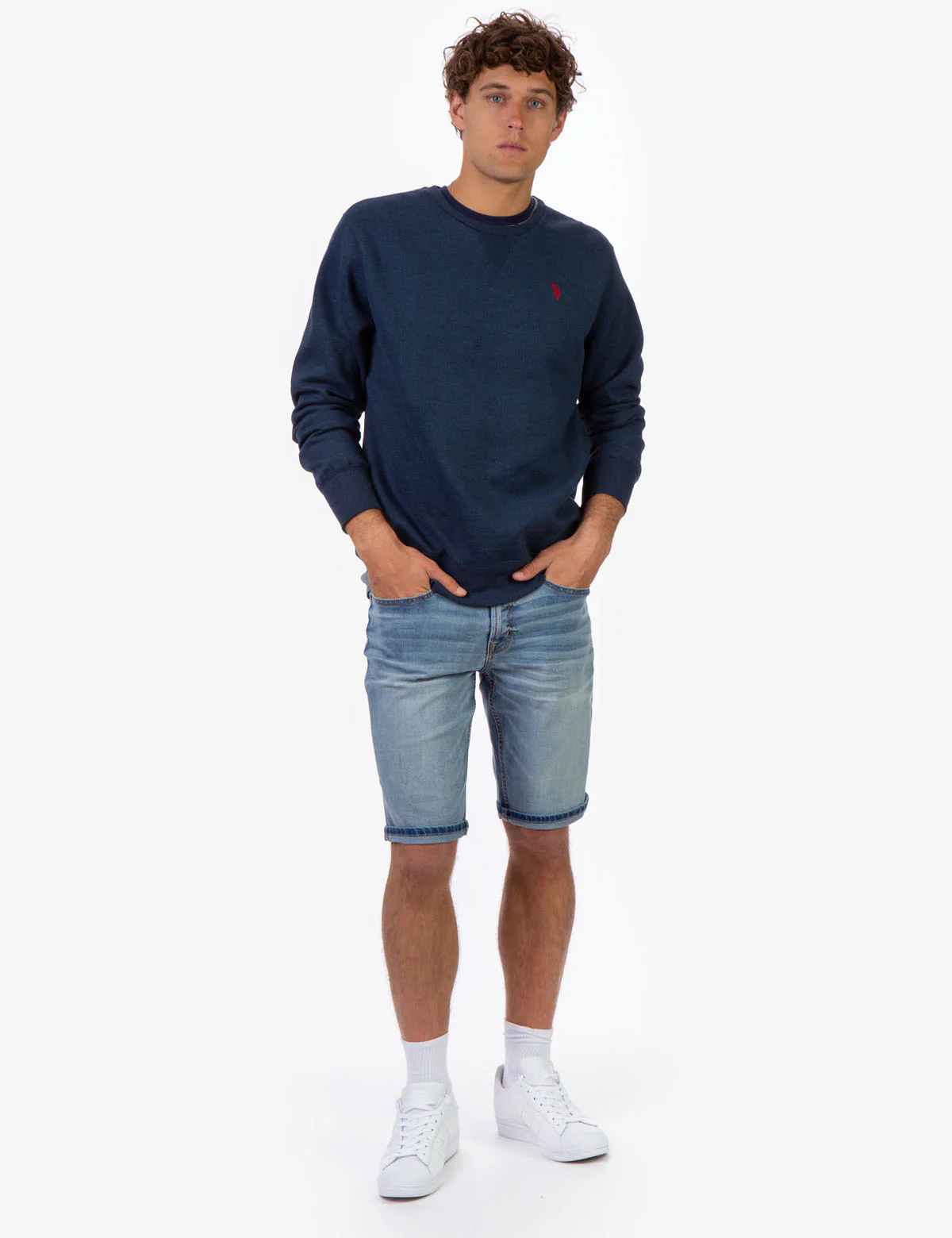 SOLID CREW NECK SWEATSHIRT - Image 26