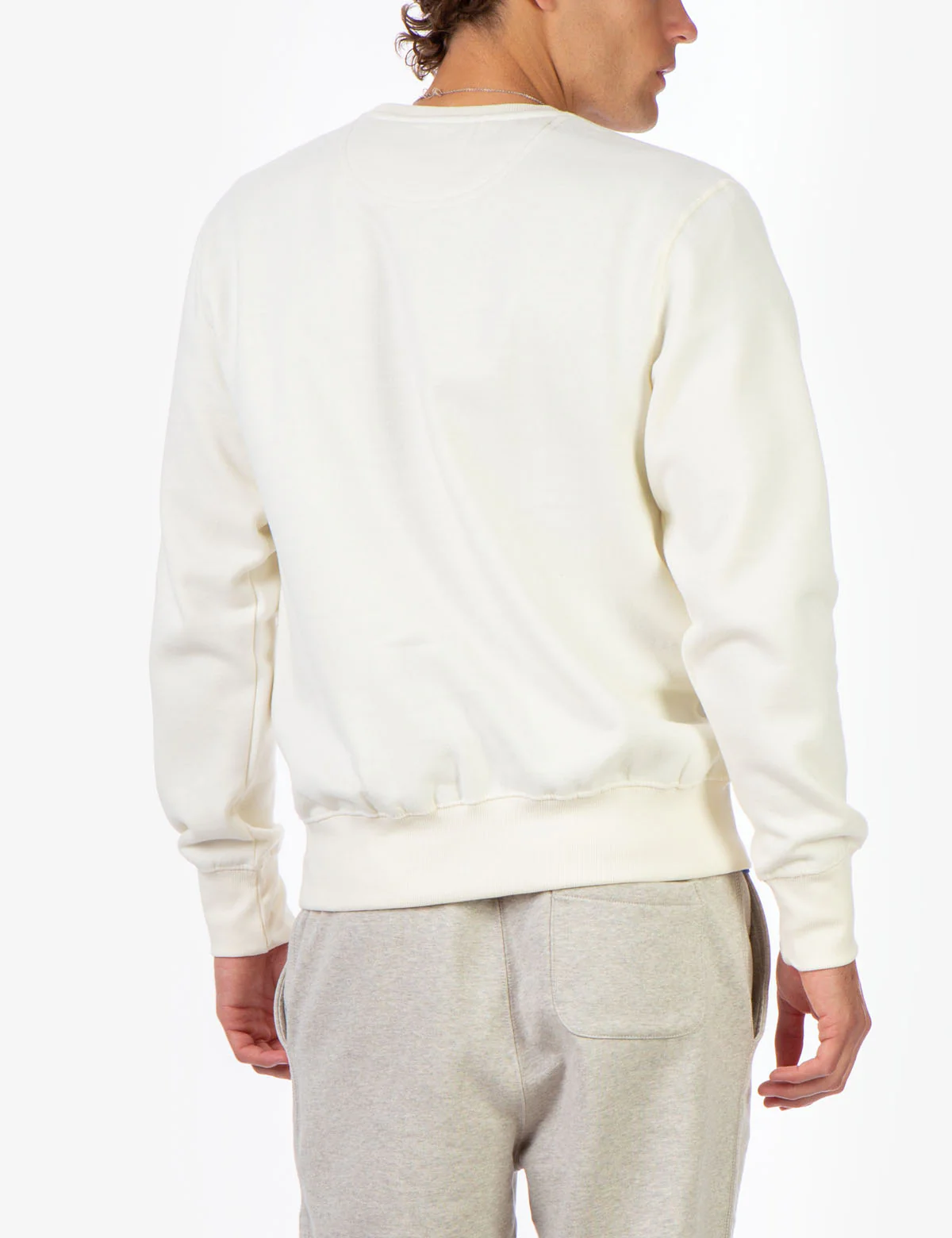 SOLID CREW NECK SWEATSHIRT - Image 4
