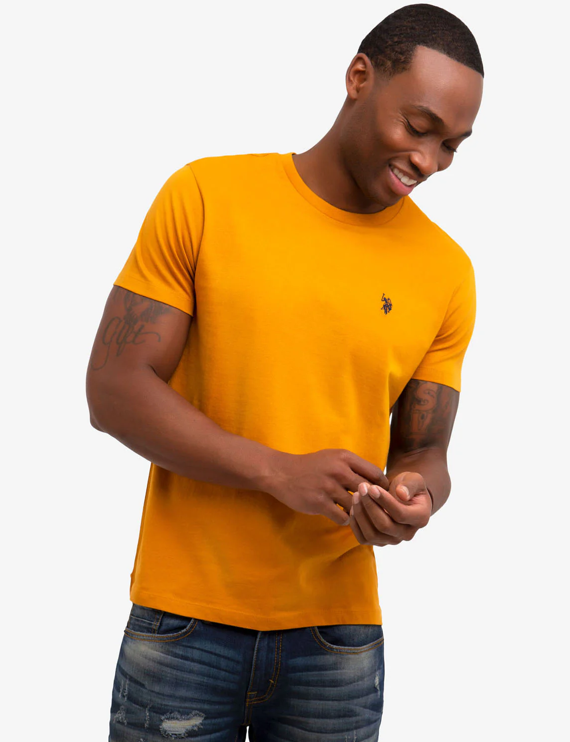 SOLID CREW NECK T-SHIRT