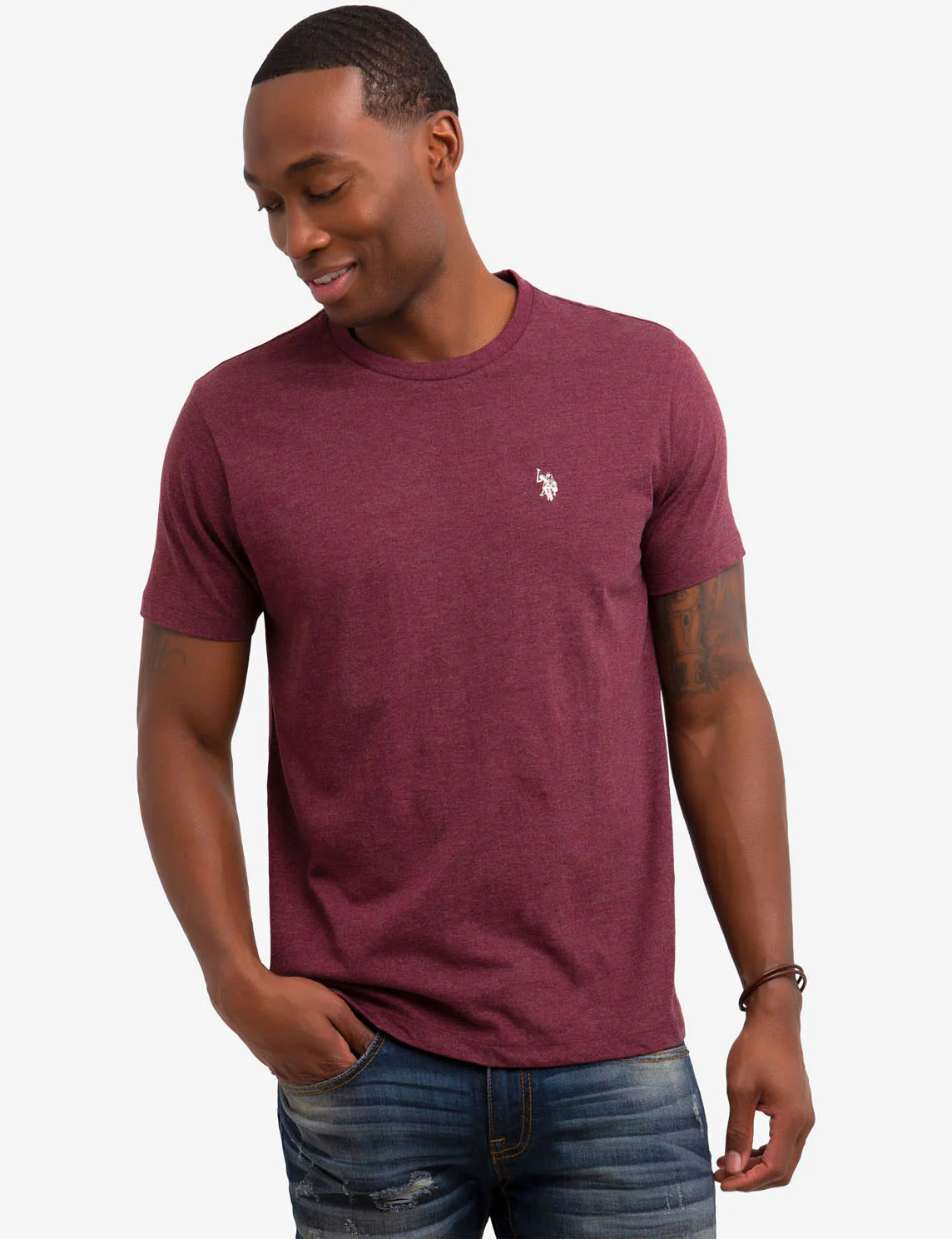 SOLID CREW NECK T-SHIRT - Image 6