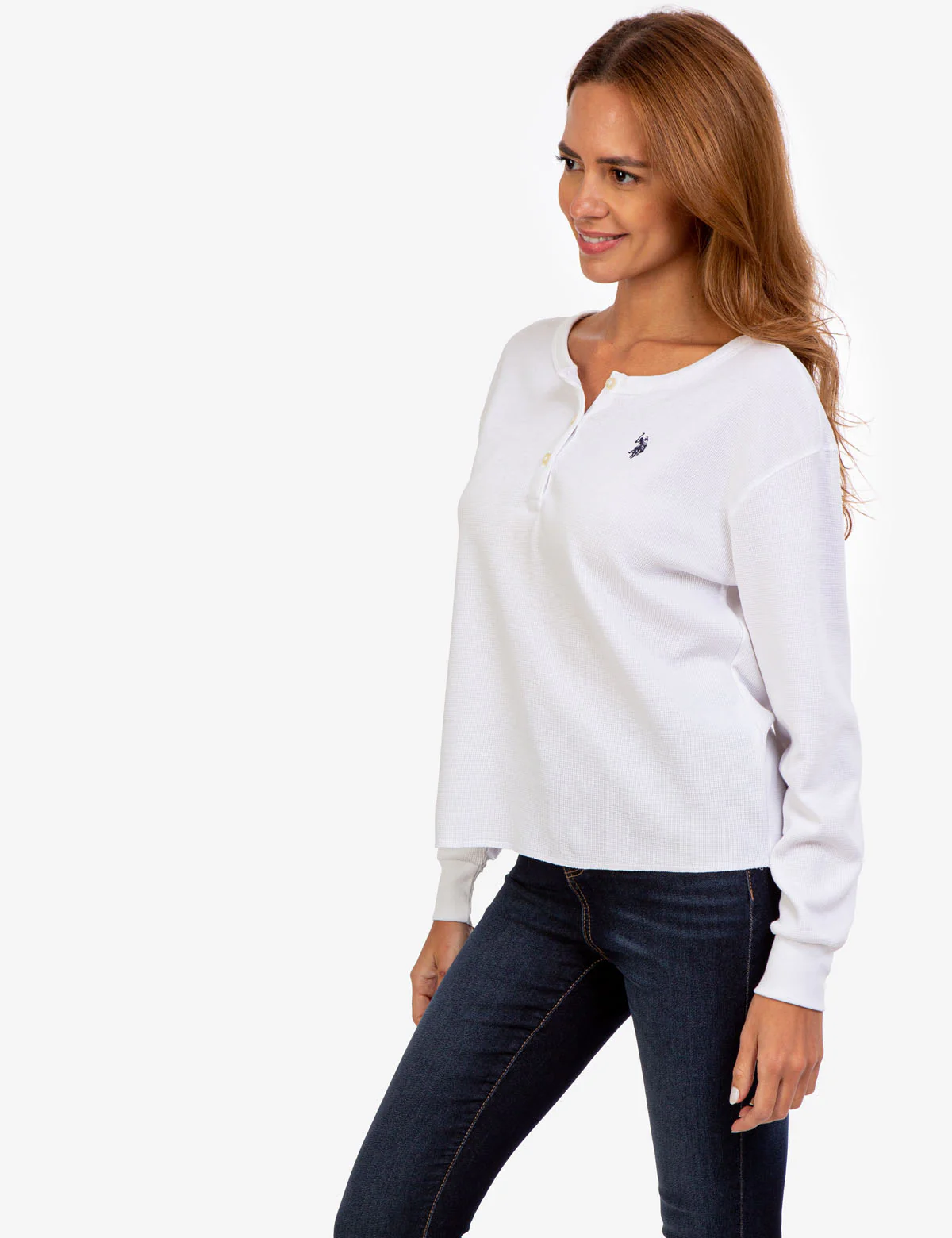 SOLID CROP HENLEY - Image 3