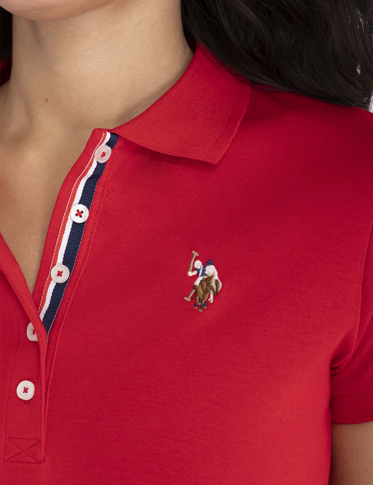 SOLID INTERLOCK POLO SHIRT - Image 2