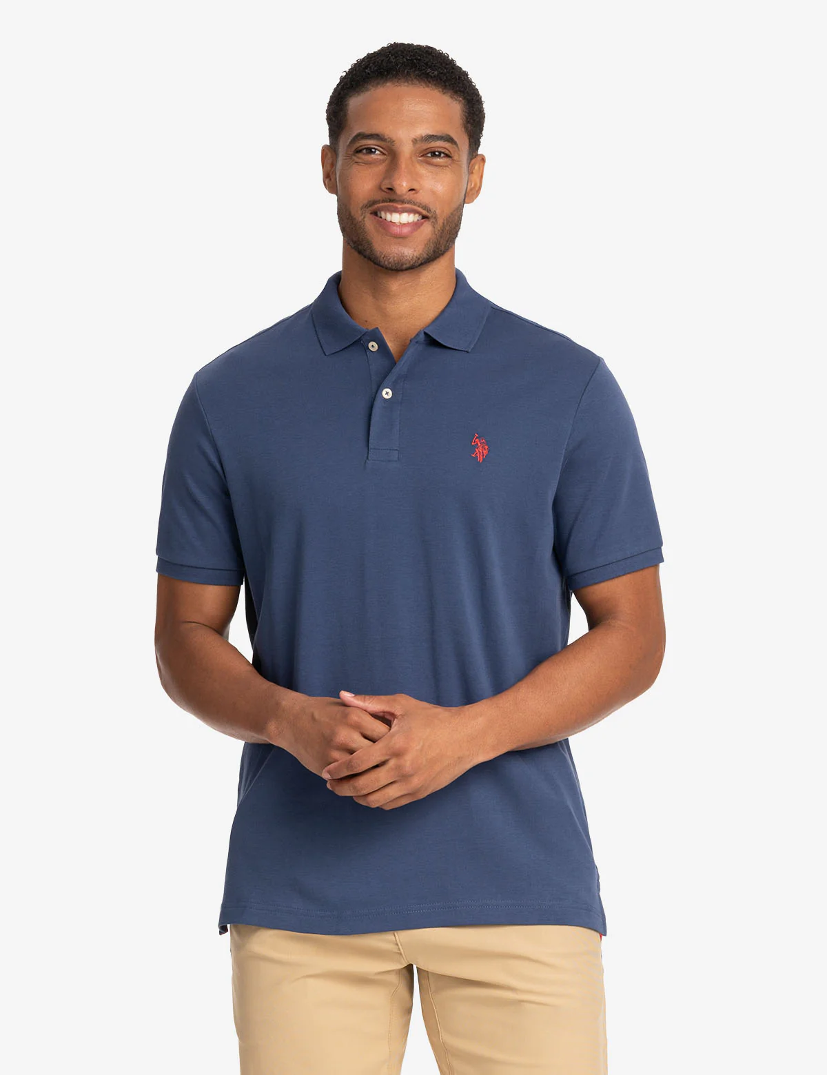 SOLID INTERLOCK POLO SHIRT - Image 5