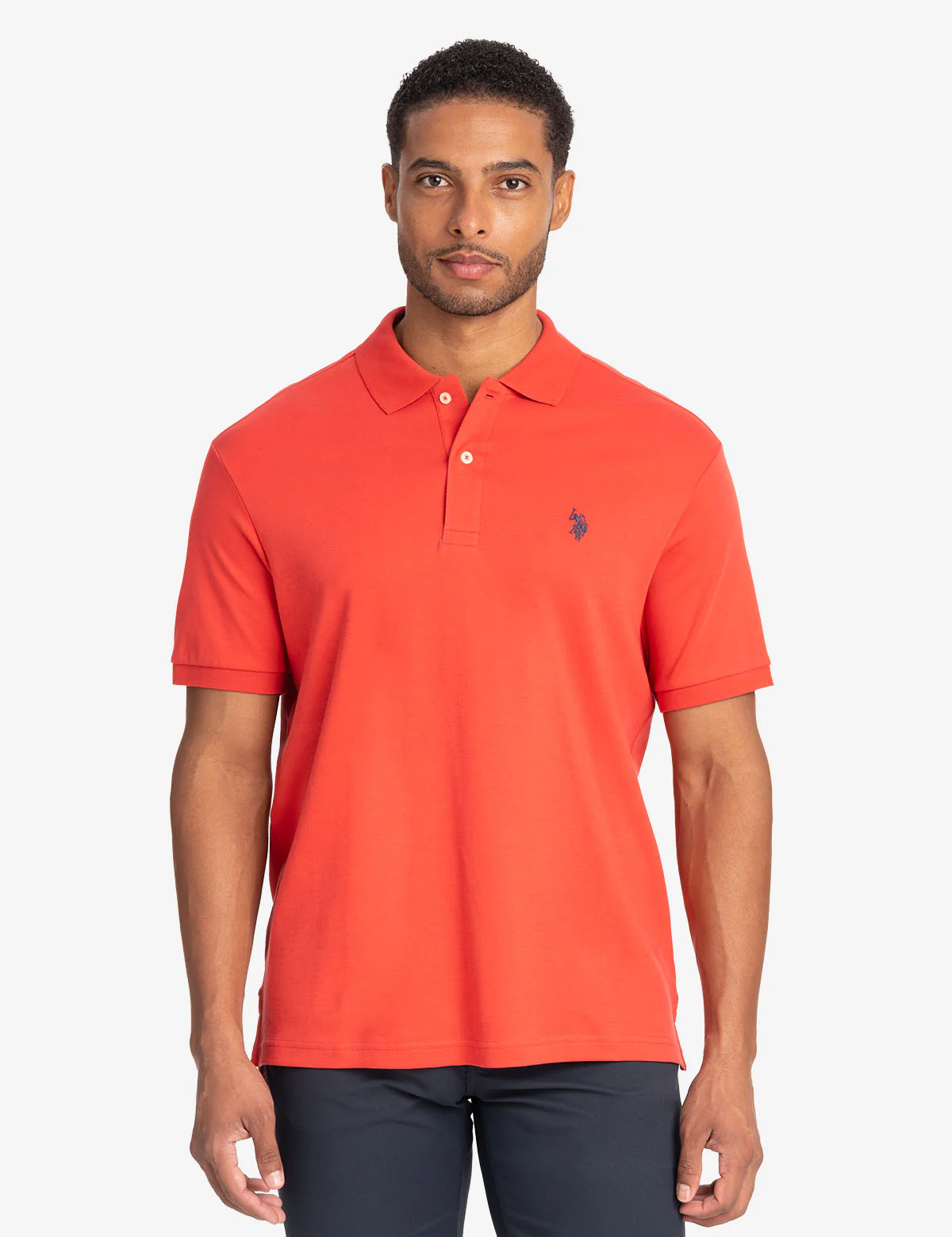SOLID INTERLOCK POLO SHIRT - Image 8