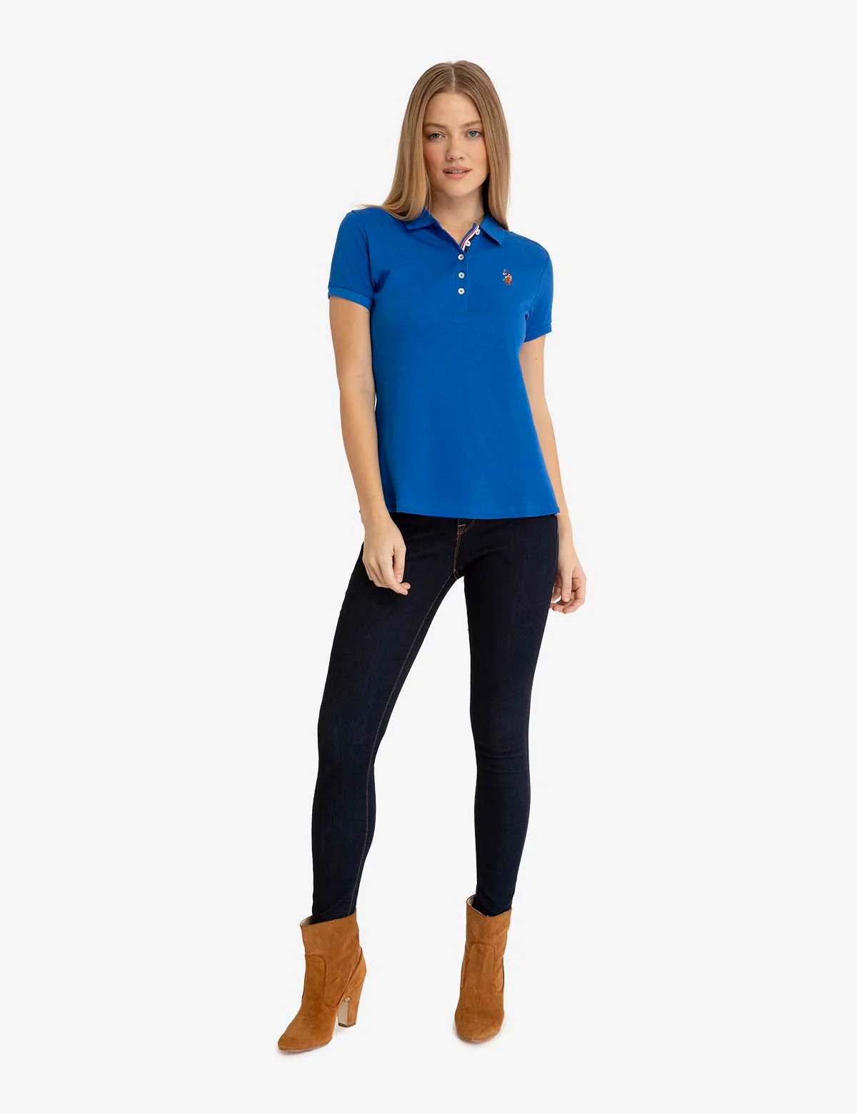 SOLID INTERLOCK POLO SHIRT - Image 3