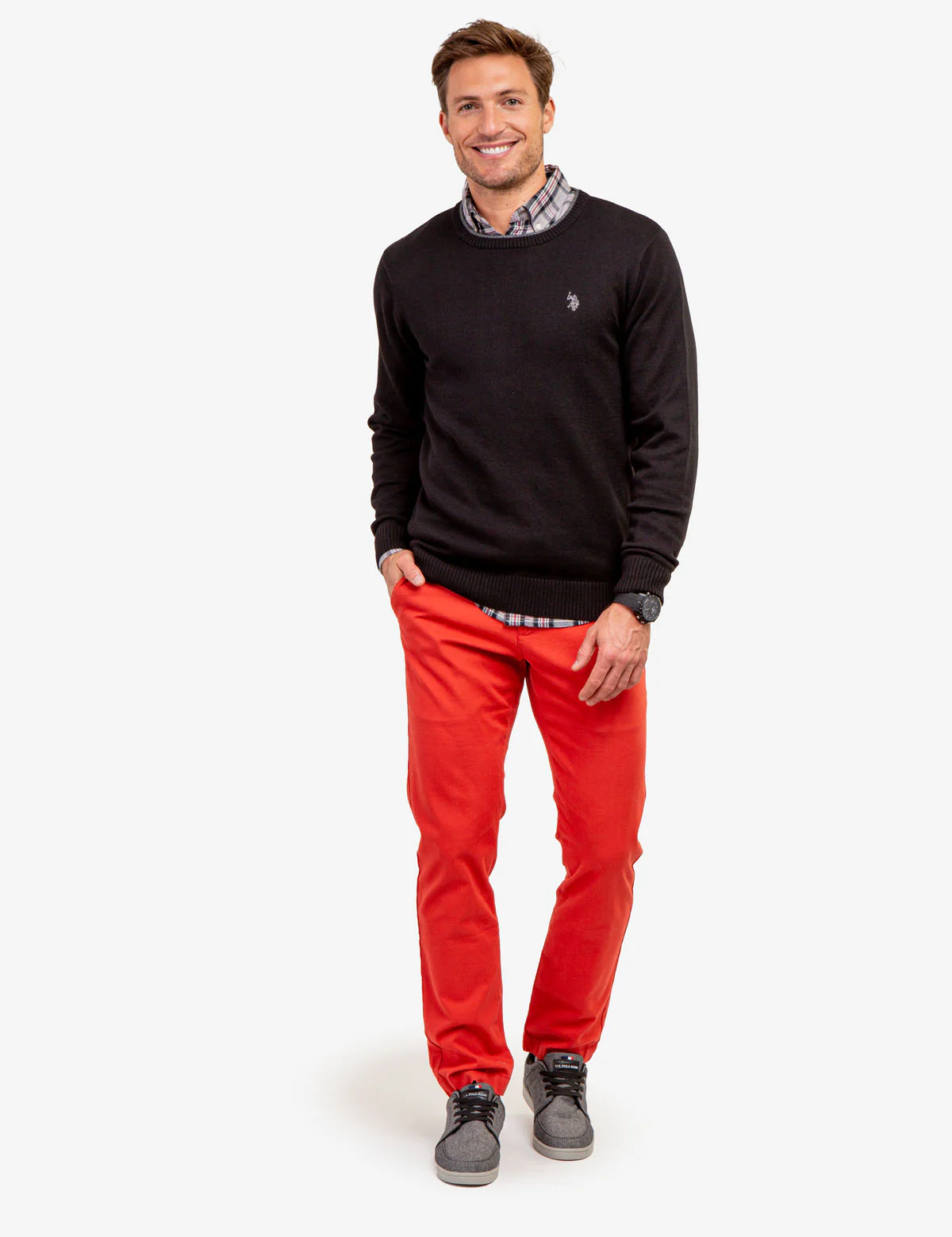 SOLID JERSEY CREW NECK SWEATER - Image 11