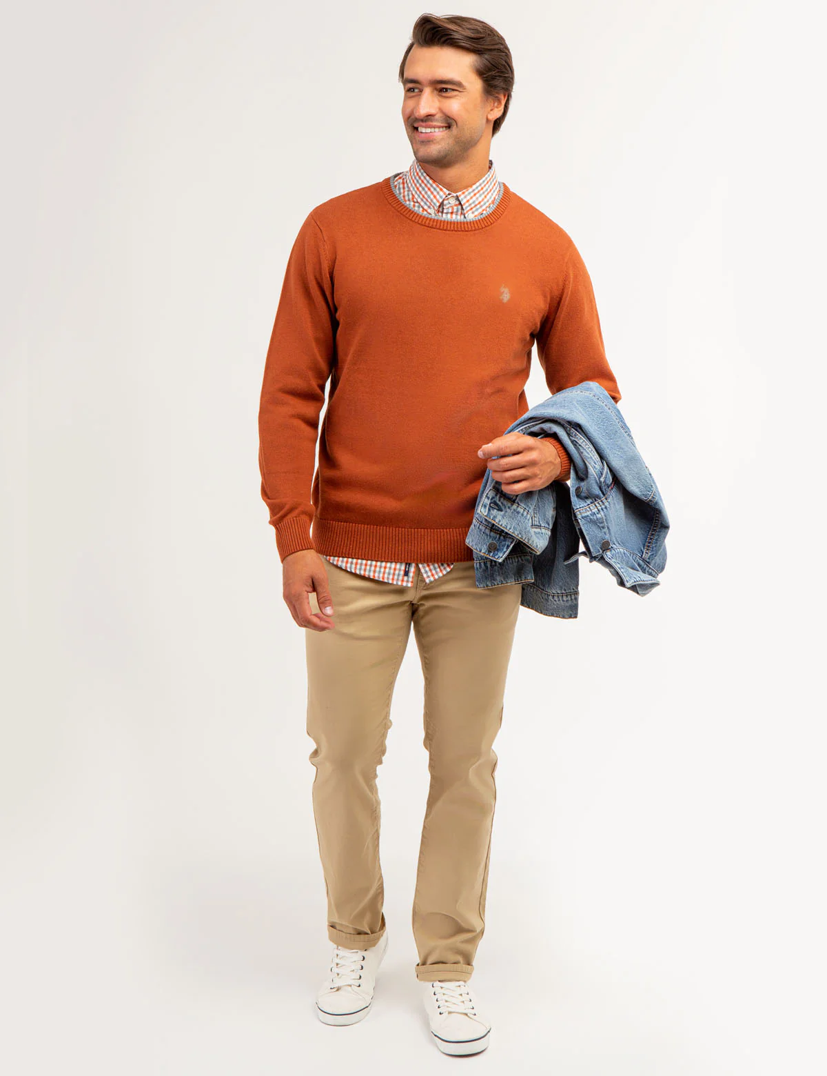 SOLID JERSEY CREW NECK SWEATER - Image 17