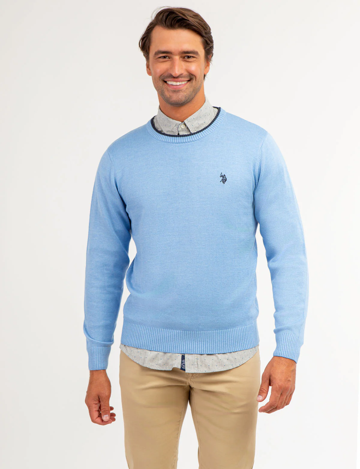 SOLID JERSEY CREW NECK SWEATER - Image 20