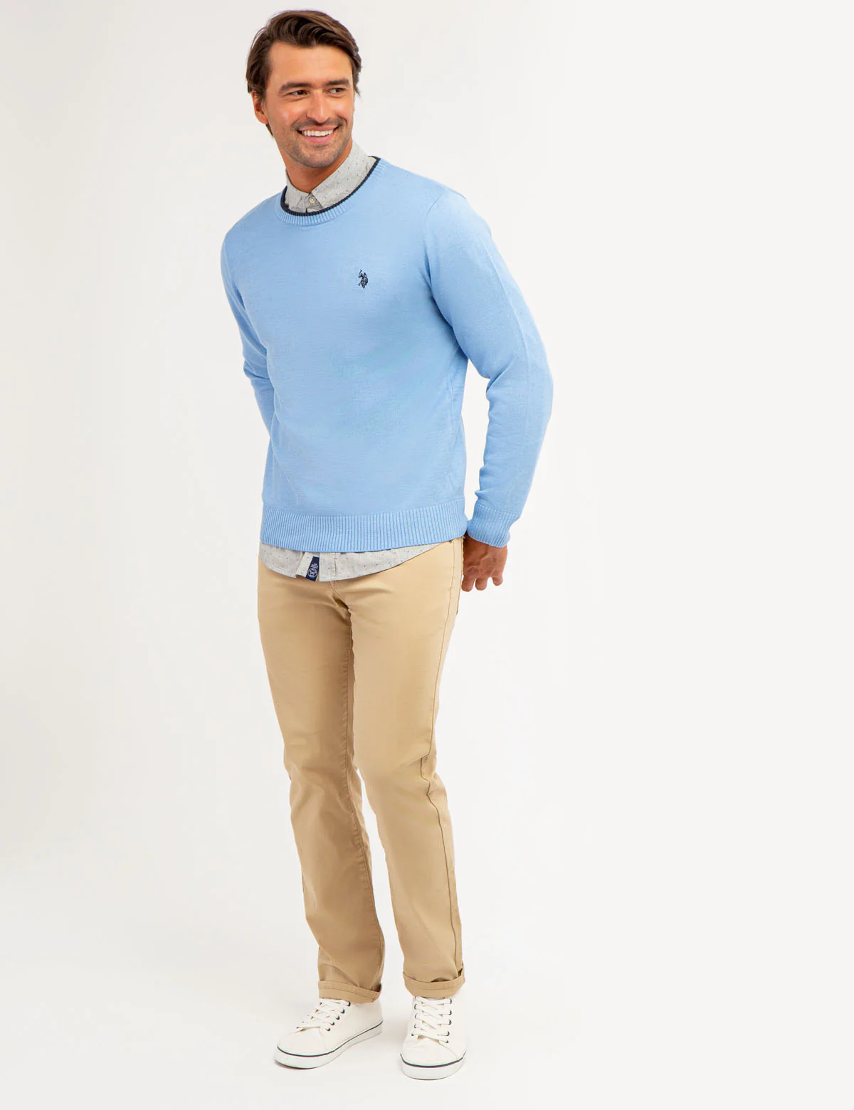 SOLID JERSEY CREW NECK SWEATER - Image 21