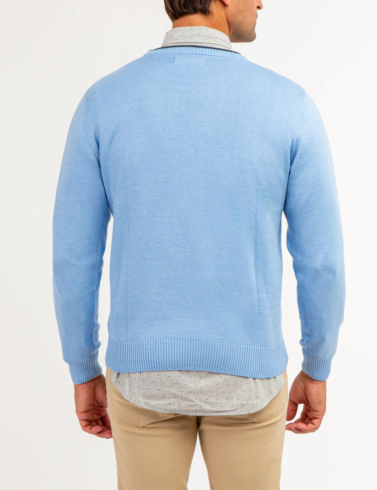 SOLID JERSEY CREW NECK SWEATER - Image 22