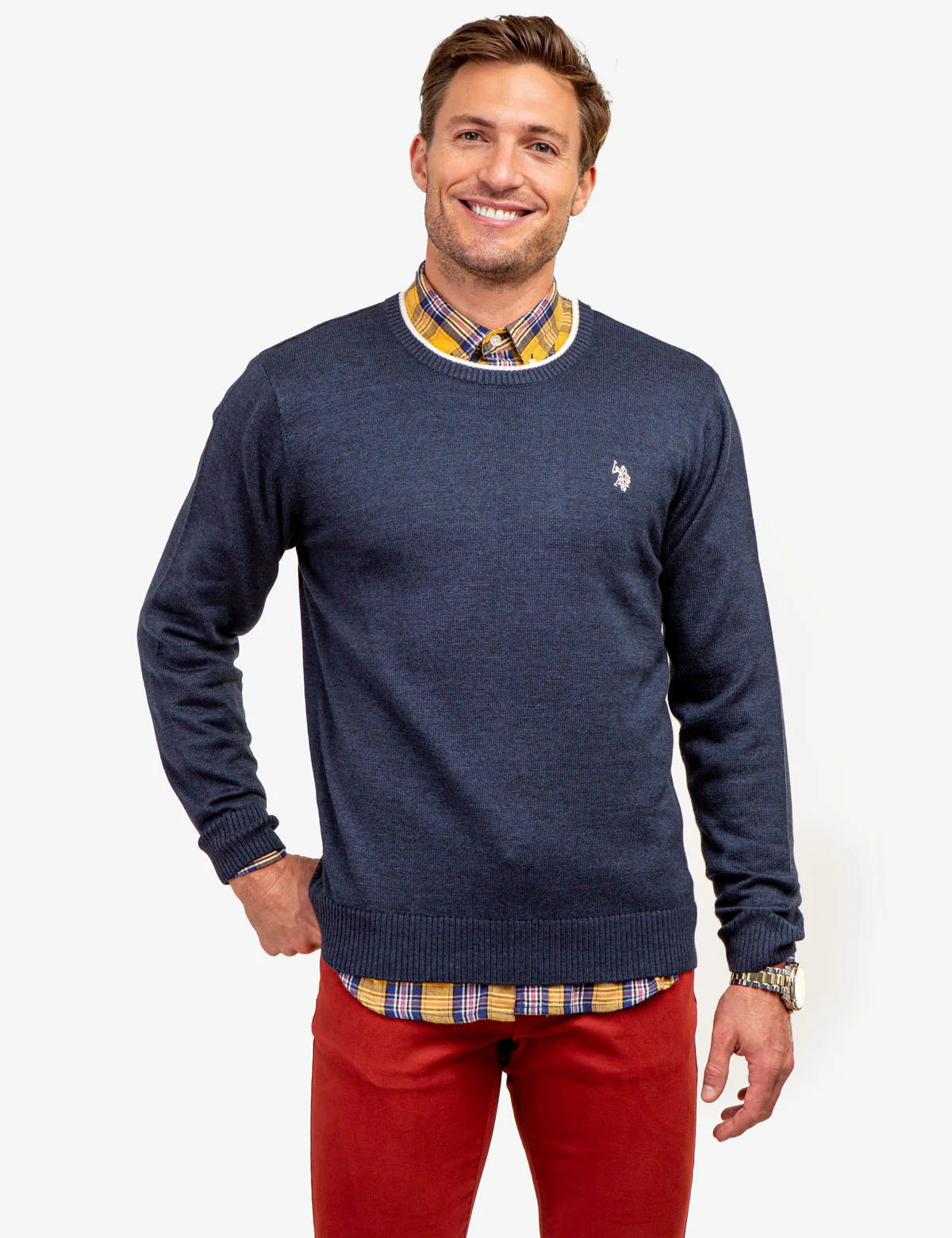 SOLID JERSEY CREW NECK SWEATER - Image 23