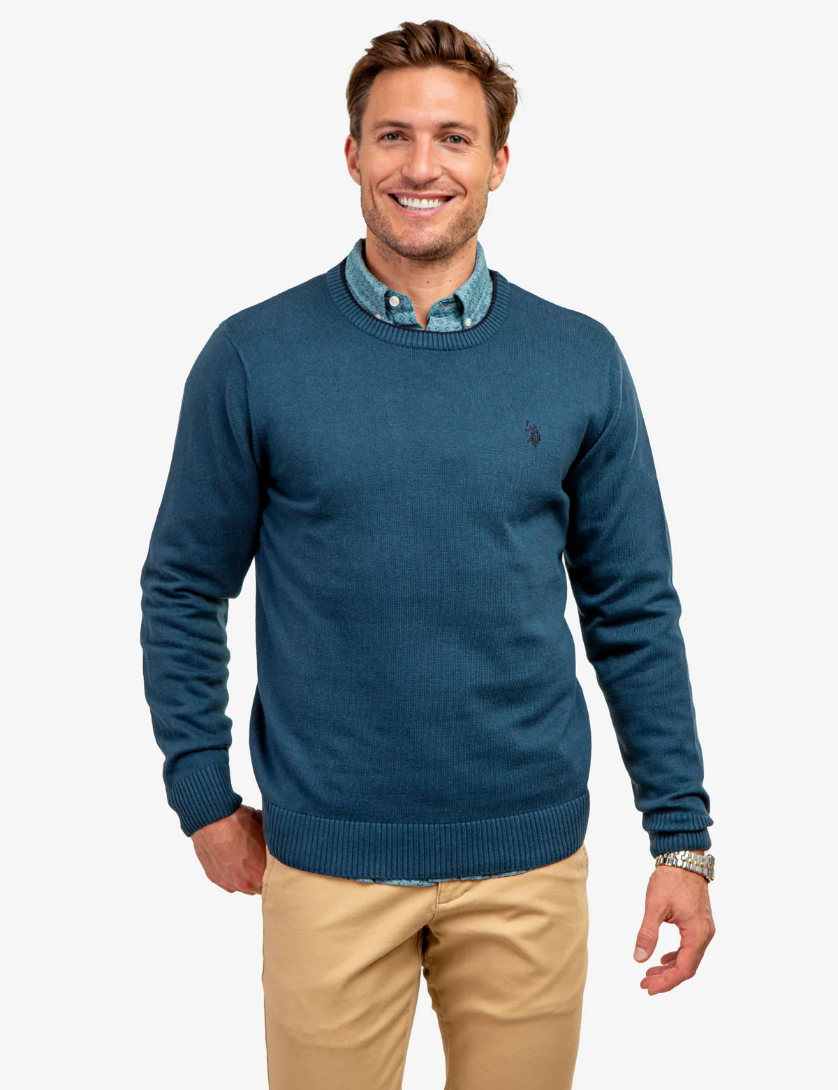 SOLID JERSEY CREW NECK SWEATER - Image 26