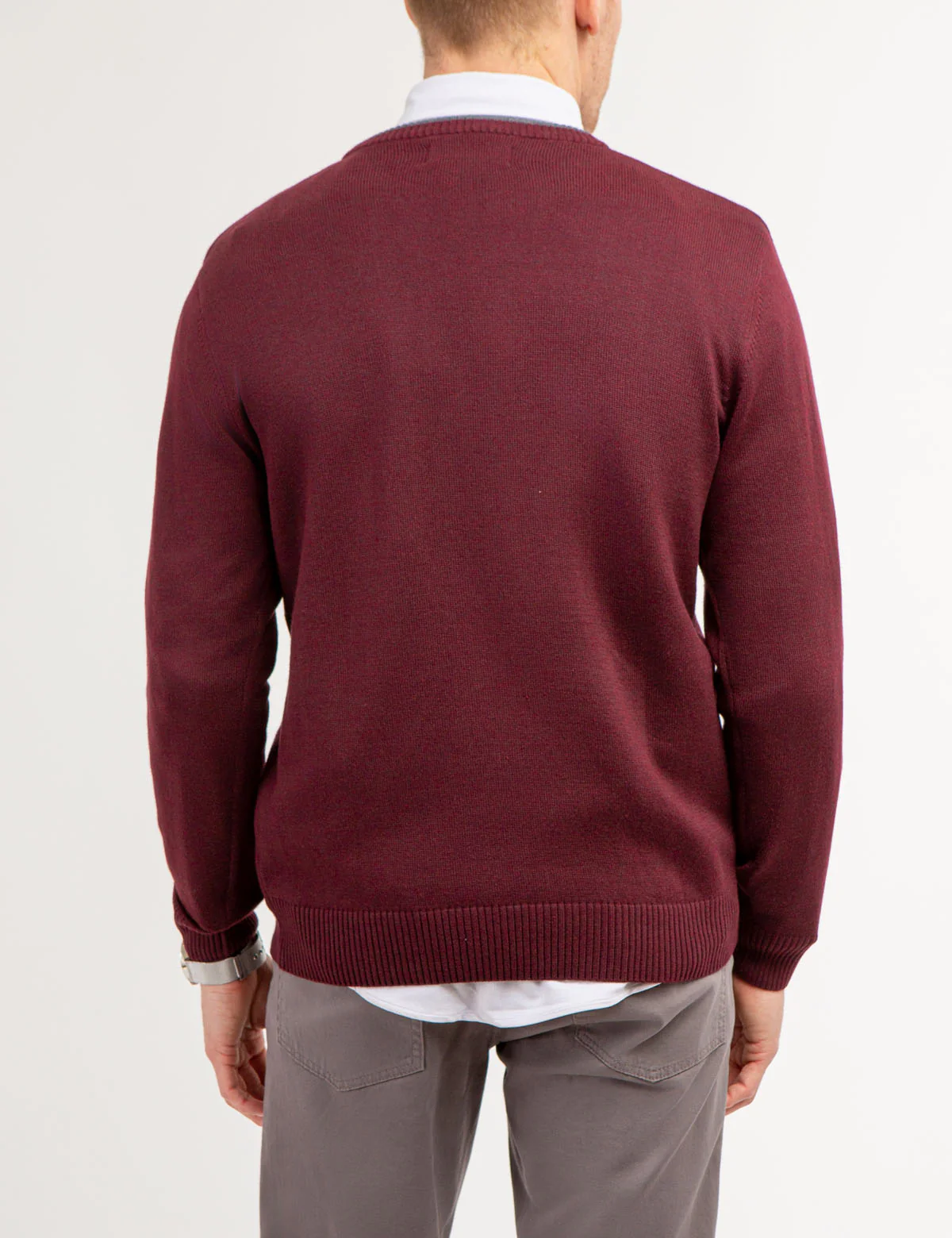 SOLID JERSEY CREW NECK SWEATER - Image 31