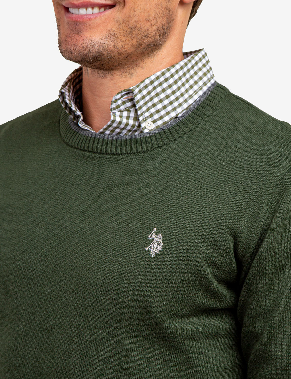 SOLID JERSEY CREW NECK SWEATER - Image 35