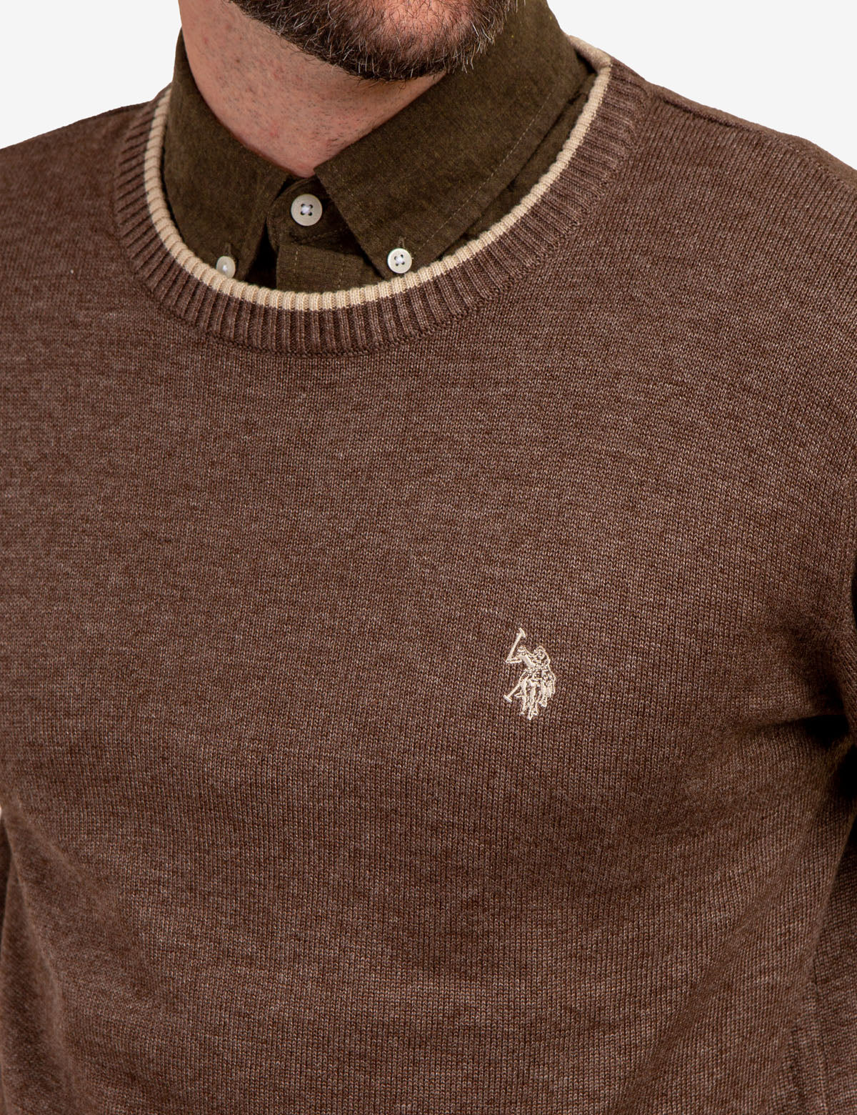 SOLID JERSEY CREW NECK SWEATER - Image 38