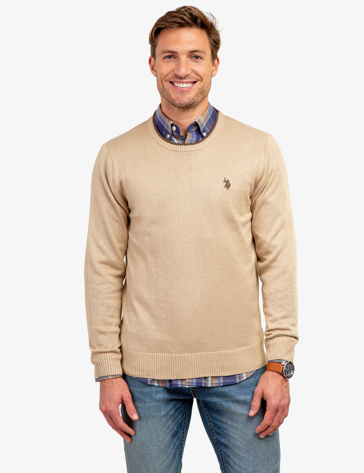 SOLID JERSEY CREW NECK SWEATER - Image 40