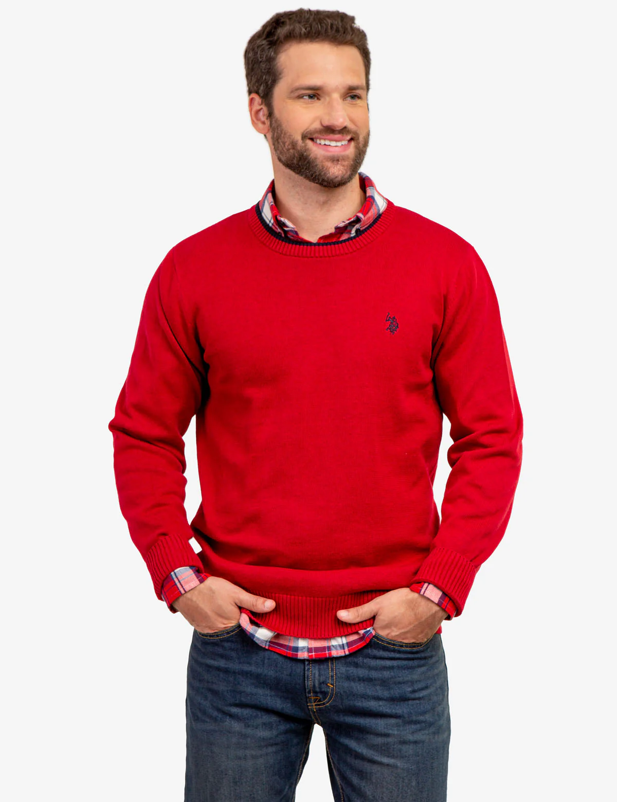 SOLID JERSEY CREW NECK SWEATER - Image 5