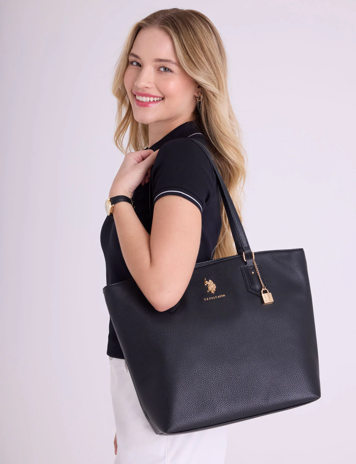 SOLID LOCK TOTE BAG - Image 9