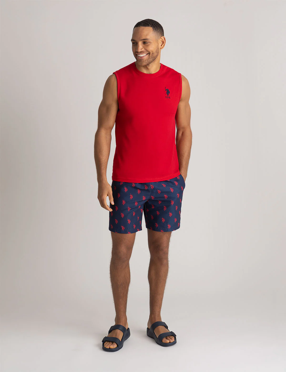 SOLID LOGO MUSCLE TANK - Image 10