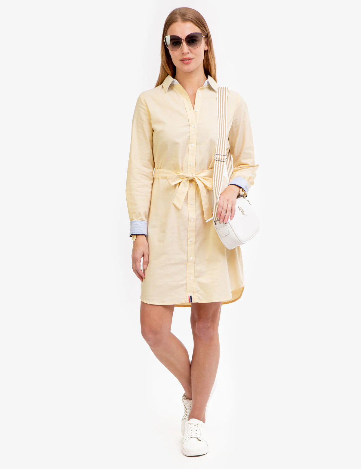 SOLID OXFORD DRESS - Image 5