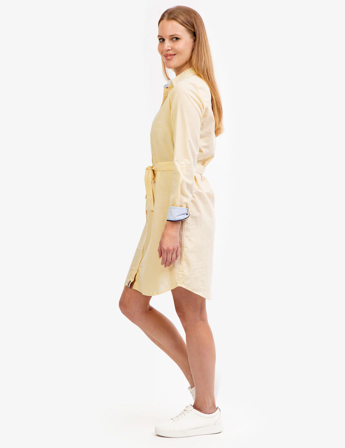 SOLID OXFORD DRESS - Image 6