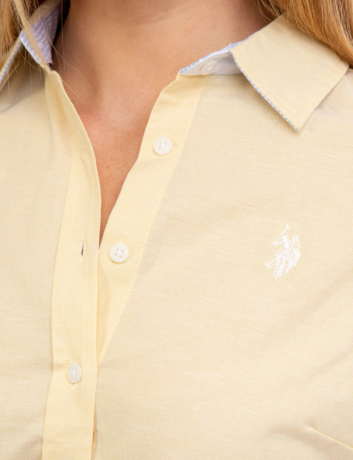 SOLID OXFORD DRESS - Image 7