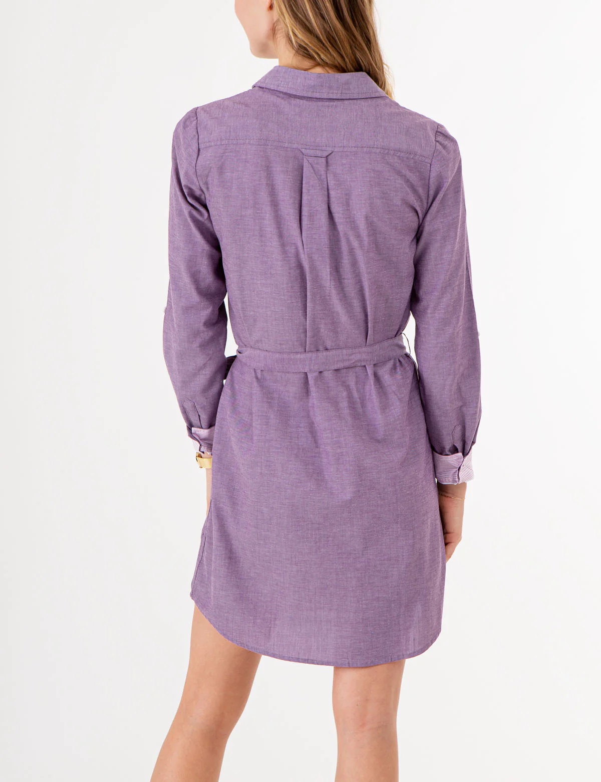 SOLID OXFORD DRESS - Image 6