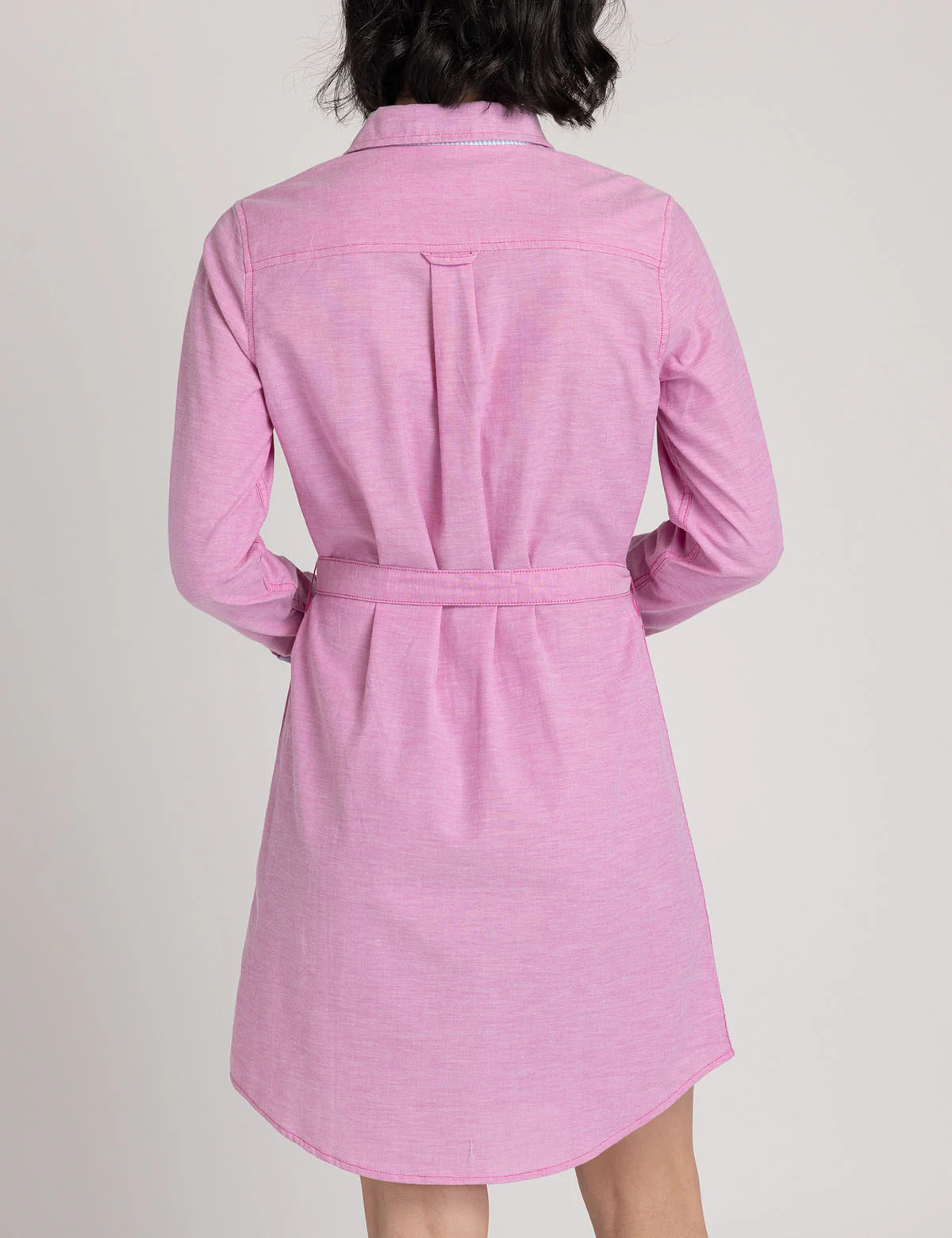 SOLID OXFORD DRESS - Image 10