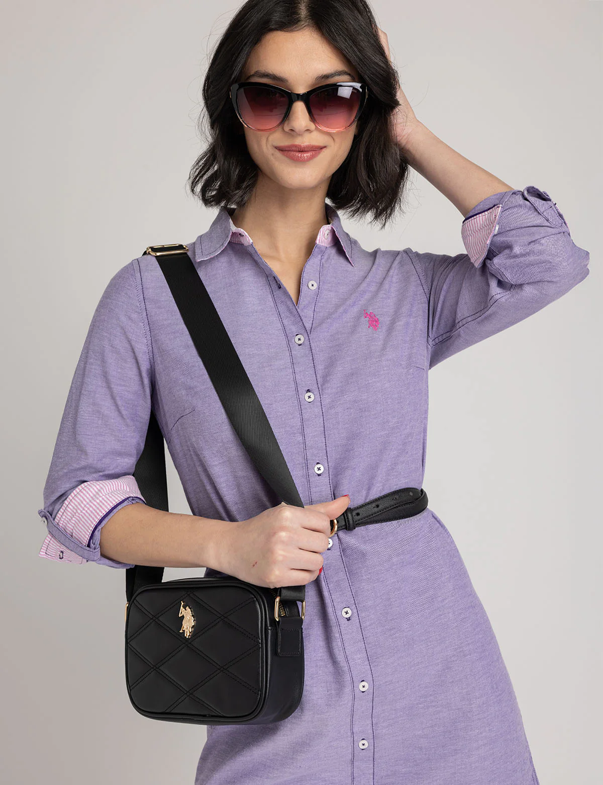 SOLID OXFORD DRESS - Image 6