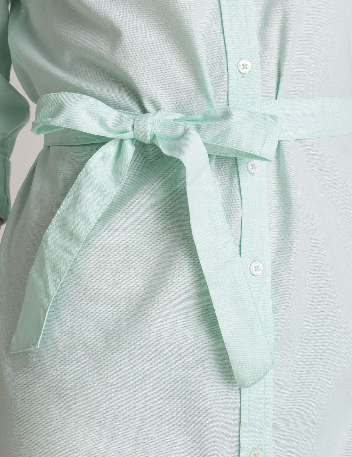 SOLID OXFORD DRESS - Image 4