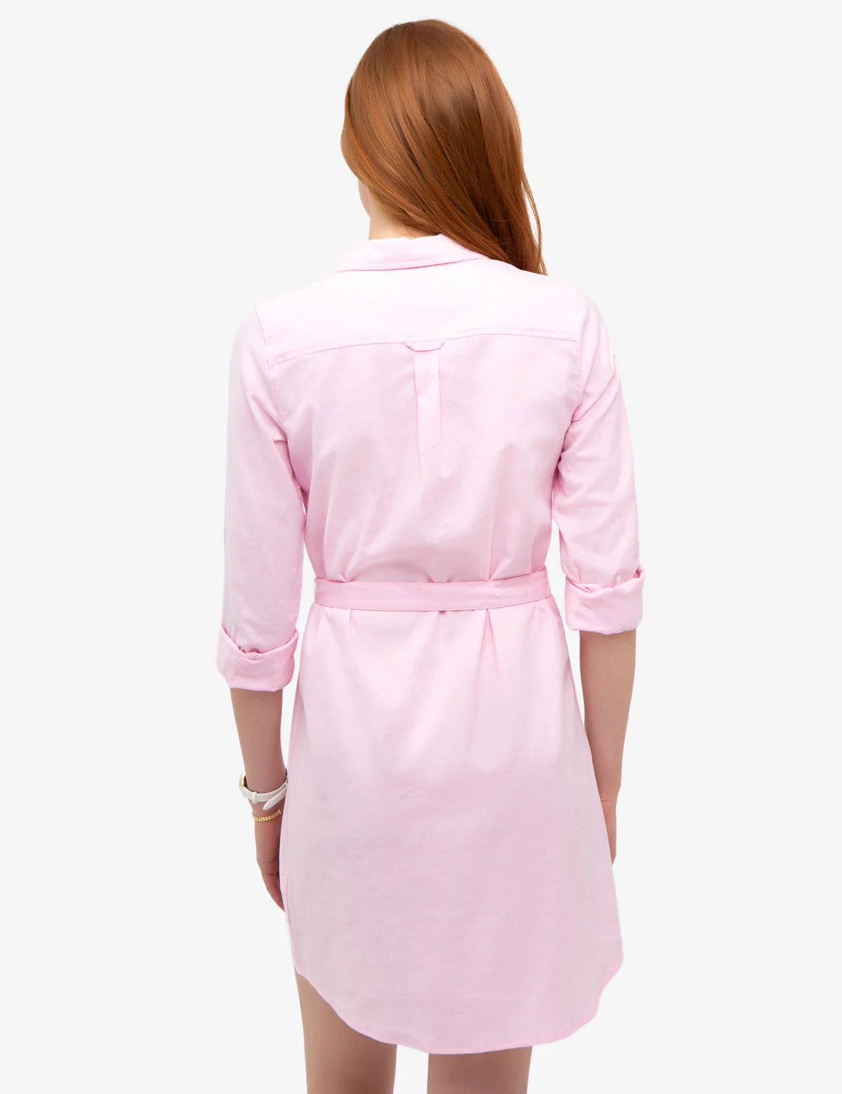 SOLID OXFORD DRESS - Image 8