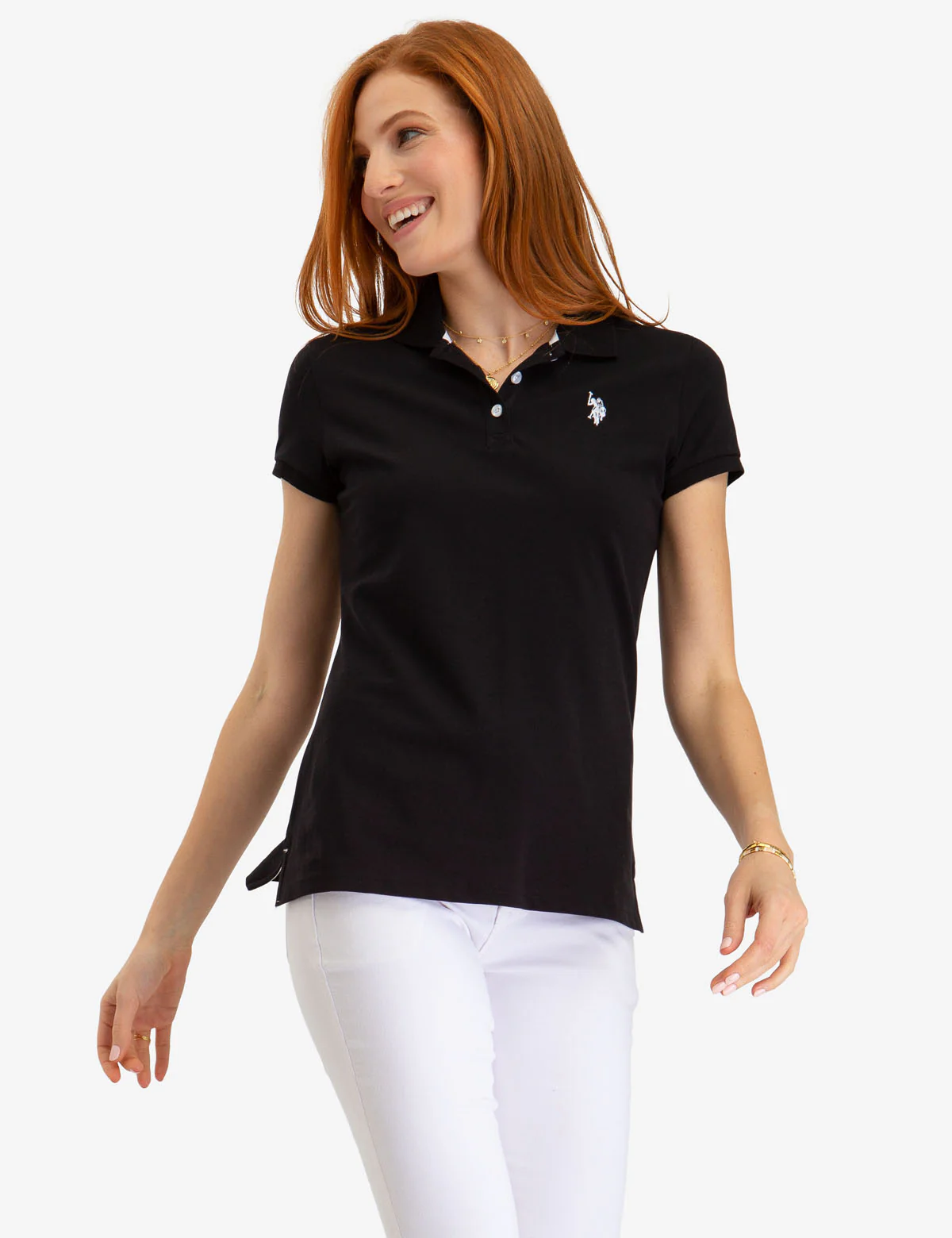 SOLID PIQUE POLO SHIRT - Image 3