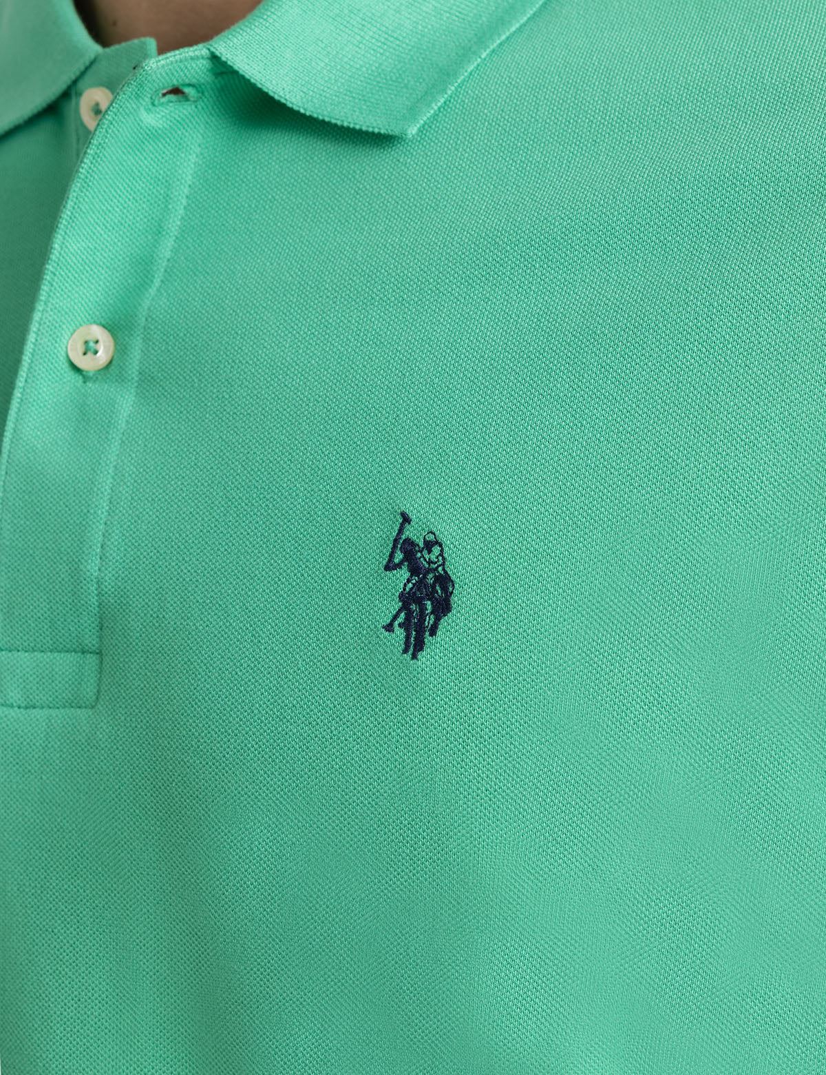SOLID PIQUE SMALL LOGO POLO SHIRT - Image 19