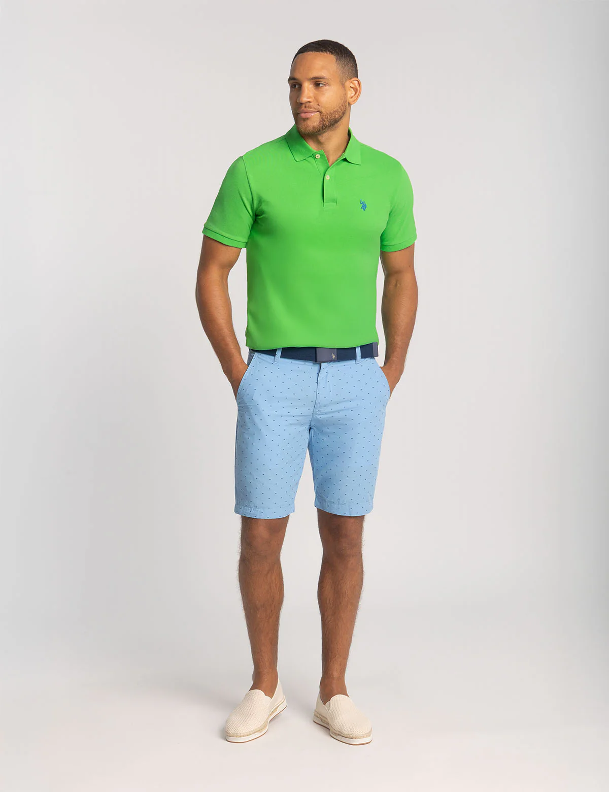 SOLID PIQUE SMALL LOGO POLO SHIRT - Image 2