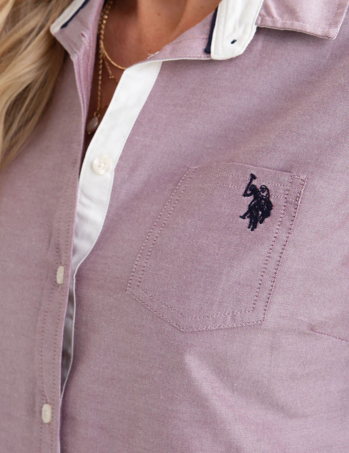 Solid Oxford Shirt - Image 7