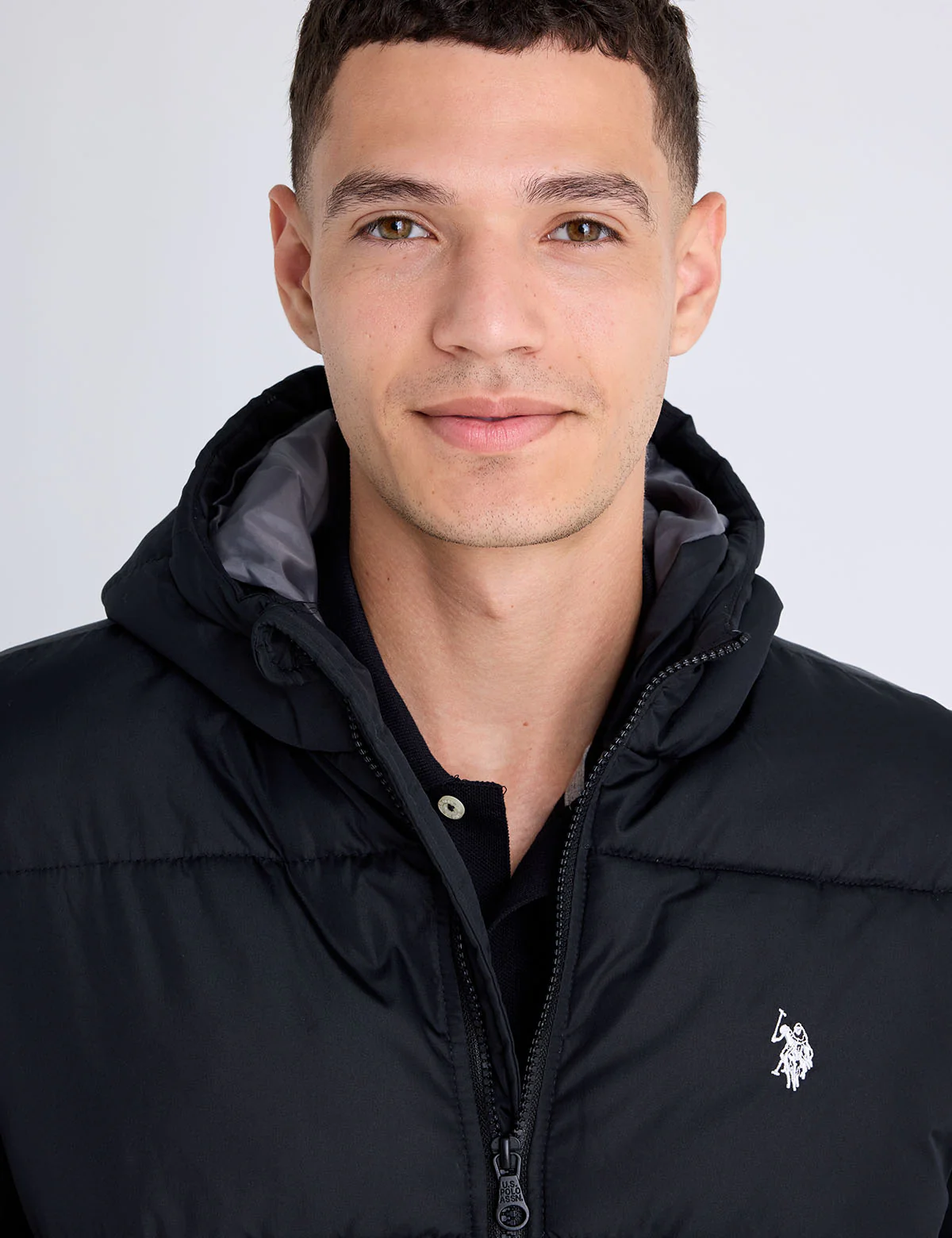 SOLID QUILTED CHANNEL PUFFER JACKET - Image 24