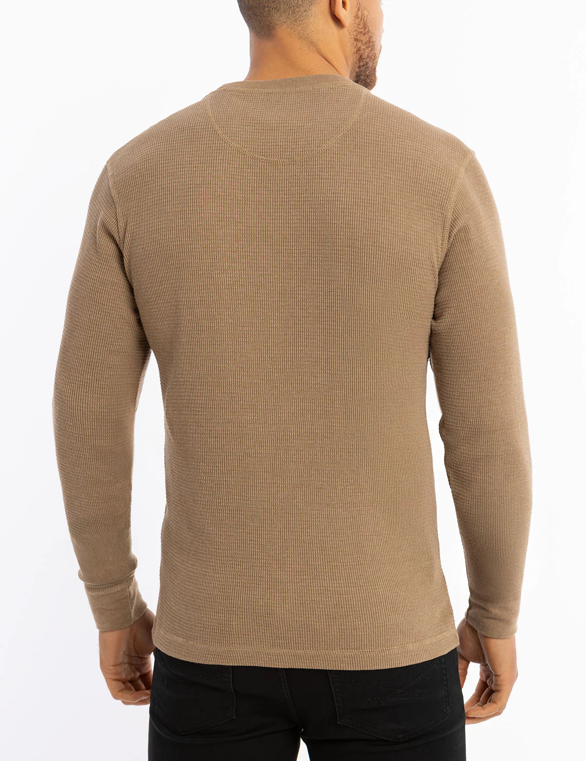 SOLID RIB KNIT CREW NECK PULLOVER - Image 10