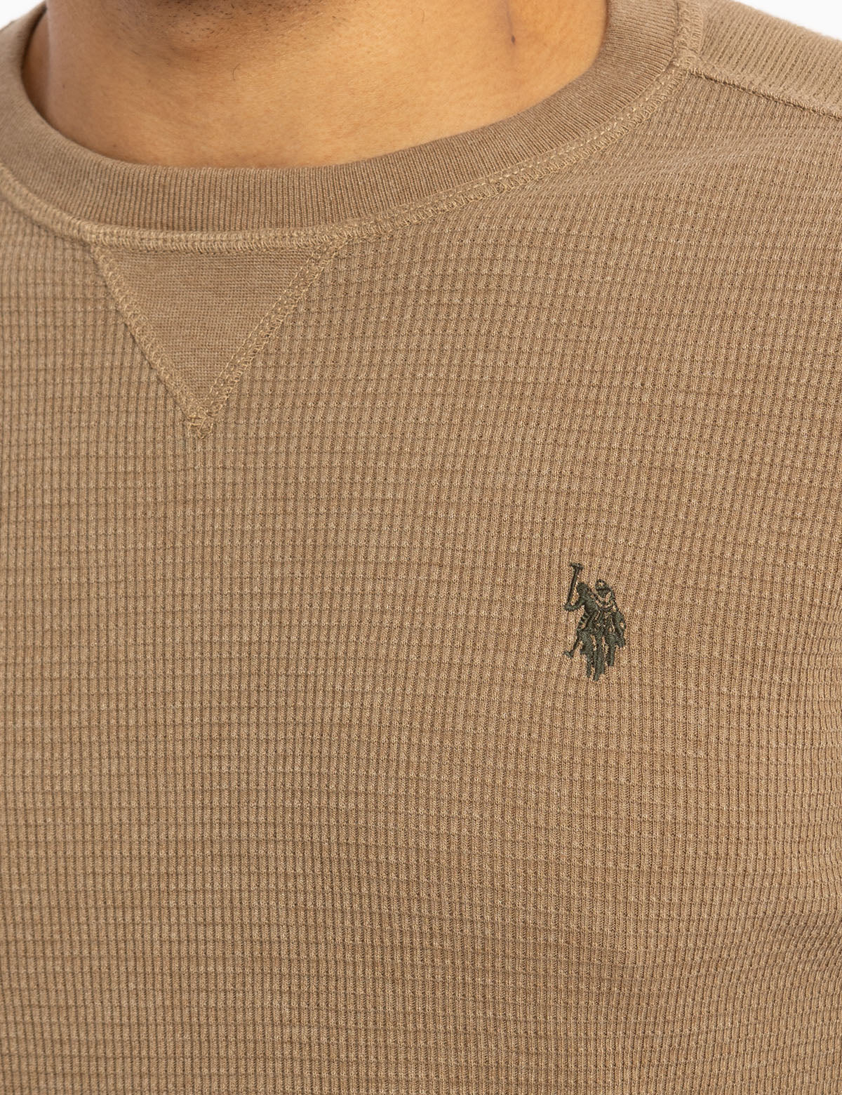 SOLID RIB KNIT CREW NECK PULLOVER - Image 11