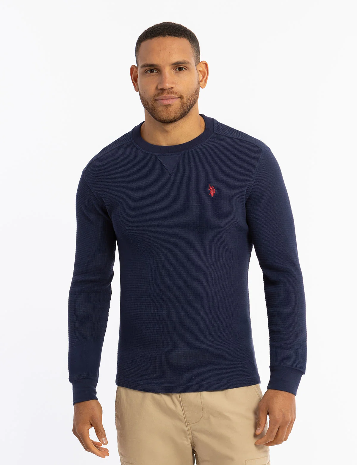 SOLID RIB KNIT CREW NECK PULLOVER - Image 12