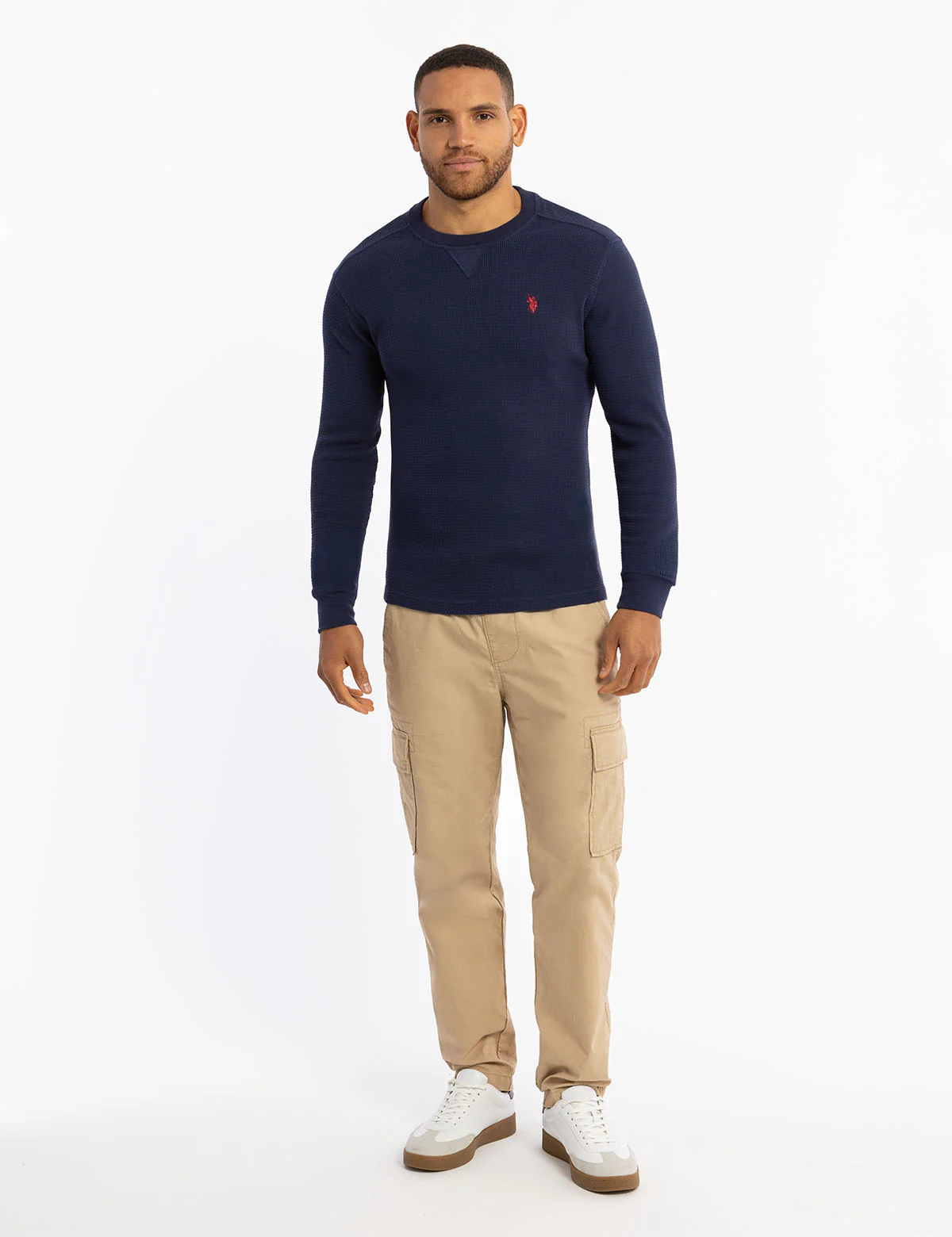 SOLID RIB KNIT CREW NECK PULLOVER - Image 13