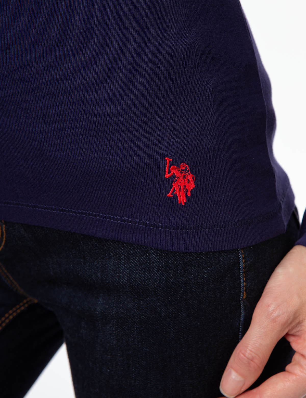 SOLID RIBBED HENLEY - Image 11