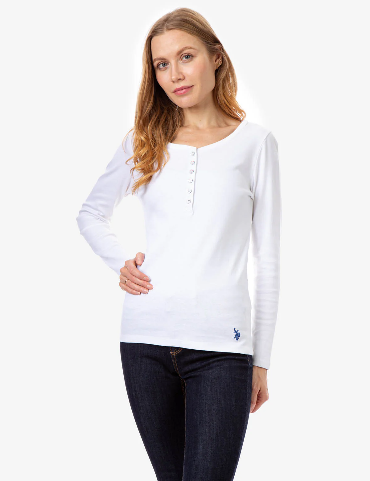 SOLID RIBBED HENLEY - Image 12