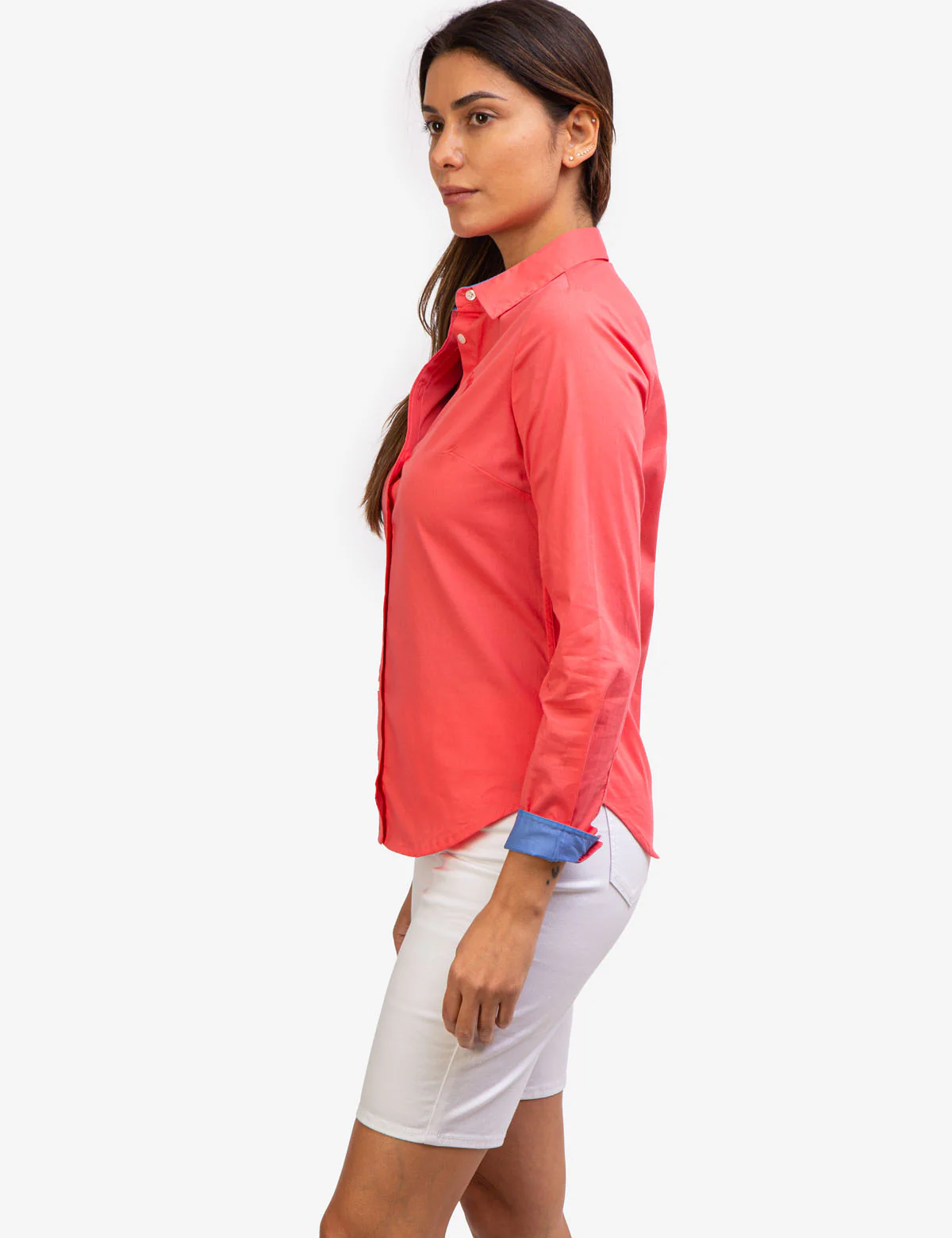 SOLID STRETCH POPLIN SHIRT - Image 13